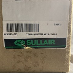 Sullair 88292046-395 / XFMR.C0100E5EFB With Covers / Brand New. Unopened.