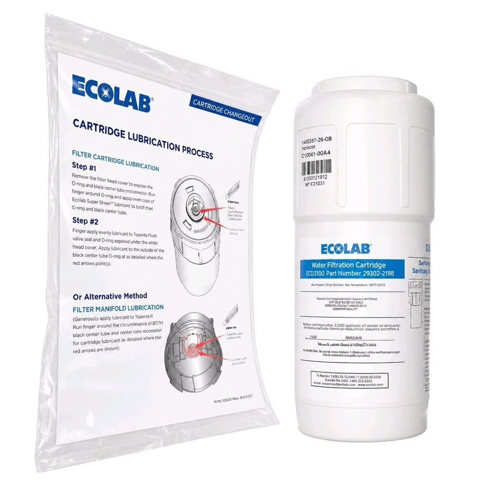 Ecolab ECO-T010 High Capacity Water Filtration Cartridge (Part 9320-2198)