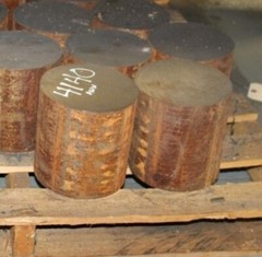 4140 Alloy Steel Round 6.0+” Diameter x 6 1/4+” Length HR Annealed
