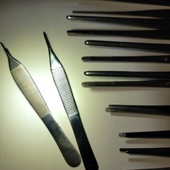 Lot Sale of 20 Surgical Tweezers / Forceps -various Sizes