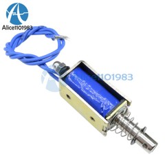 JF-0530B DC24V 300mA 5N/10mm Pull-Push-Type Reset-Style Solenoid Electromagnet