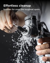 Drywall Texture Spray Gun 1.32 Gallon Hopper 3 Nozzles Wall Ceiling Sprayer Kit