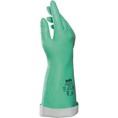 MAPA AK22 Stanslov Knit-Lined Nitrile Gloves 14″ L Med Weight Size 8 1 Pair