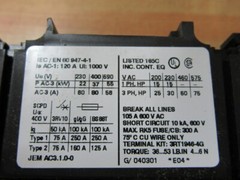 Siemens 3RT1045-3AL20 Contactor 3RT10453AL20