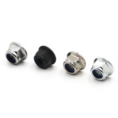 M3-M12 Nylon Insert Lock Nut Stainless Steel Galvanized Nylock Flange Nut