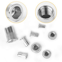 150~615X Metric Stainless Steel Rivet Nuts Threaded Insert Rivnut Assortment Kit