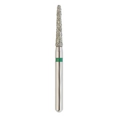 Dental Diamond Burs FG Round End Taper 856/014C Coarse Grit Green Friction Grip