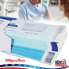 UP to 2000 3.5″ x 10″ Self-Sealing Sterilization Pouch Sterilizer Bag Autoclave