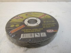 XIALONCUT 125×1.2×22.2mm Steel Cutting Disc for Stainless Cutting Pack of 10