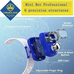 Mini Digital Finger Counter Ring Hand Tally Clicker Knitting Row Counter