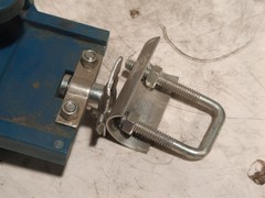 Corbel trolley lot of 4 beam festoon cable track carriers as shown