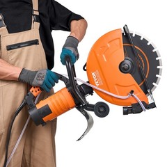 VEVOR 14” Electric Concrete Saw Wet/Dry Saw Cutter with Water Pump and Blade