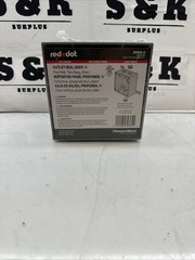 RED DOT 2IHD5-2 2-GANG UNIVERSAL WEATHERPROOF BOX WITH MOUNTING LUGS