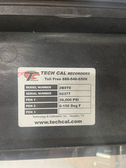 TECH CAL Chart Recorder 30,000 PSI 150F Model 2B9T0