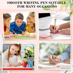 160 Pack Big Crystal Diamond Pens Cute Ballpoint Pens Retractable Ballpoint G…