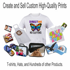Epson Printer with DTF ink-Film-Powder Heat Transfer Print T-Shirt Marker Bund;