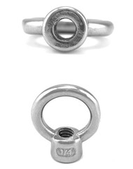 Lifting Eye Nut 10 Pack 1/4″ UNC Marine Grade Stainless Steel 316