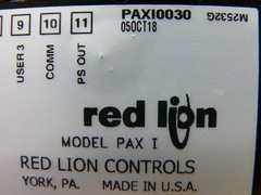 Red Lion Controls Paxi0030 Dual Counter Rate Meter