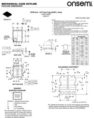 [1x] NTMFD5C470NL ONSemi MOSFET Dual N-Channel 40V 36A 11.5mΩ IC SMD DFN-8