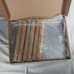 Acrylic Sign Holder with wood base 8.5in x 11in Pack of 3