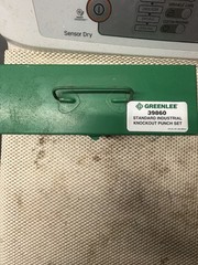 Greenlee 39860 Standard Industrial Punch Kit