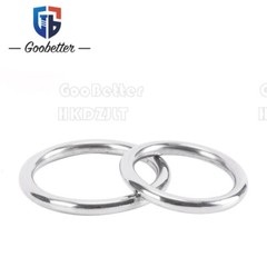 Stainless Steel 304 A2 Round O Rings, Mooring Ring M3 M4 M5 M6 M7 M8 M10 M12 M16