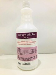 ISOPROPYL ALCOHOL 99%- NO IMPURITIES – 4 GALLONS PACKED IN 16 QUARTS