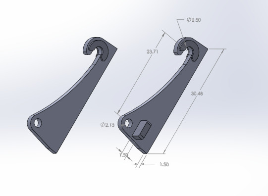 Blank Volvo Quick Attach for Volvo Loader mounts