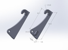 Blank Volvo Quick Attach for Volvo Loader mounts