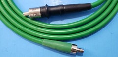 Stryker Endoscopy 233-050-400 AIM Safelight Green Fiber Optic Light Cable 5.0mm