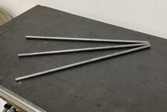 M2 Tool Steel Round Rods 1/4″ (.265 OD) x 12″ | High Speed Steel | 3 Pack