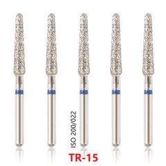 20Types 100Pcs Dental Diamond Burs Drills For High Speed Handpiece Medium FG BUR