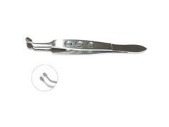SS Arita Meibomian Gland Expressor Forceps for Dry Eye Gentle Paddle 2.5mm x 3mm