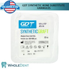 1X Dental Synthetic Granules Origin Substitute Powder Sterile Blister Packaging