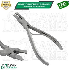 Primary Crown Crimping Plier Dental Orthodontics Instrument German Grade