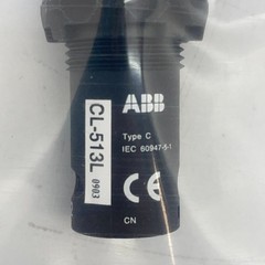 ABB Blue Pilot Light CL-513L Lamptype LED 110-130V AC Type C – IEC 60947-5-1
