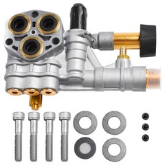 Pressure Washer Pump Manifold Kit 7108366 With Mounting Bolt Washer Pump Sliver