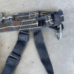 Firefighter Rescue Harness Honeywell Class 2 Escape Turnout Size 36 Waist