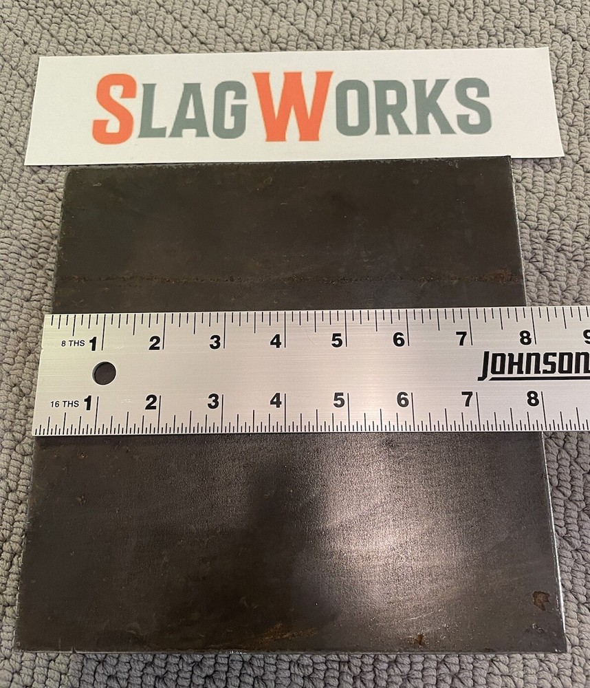 3/4x8x8 inch steel plate 8”x8” A36 Hot Roll Flat .75″ Thick