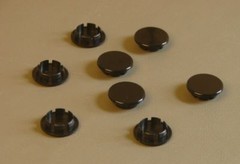 8 Pack NEW Genuine ProCraft Brand Black Plastic 5/8″ Hole Plugs HPB-625