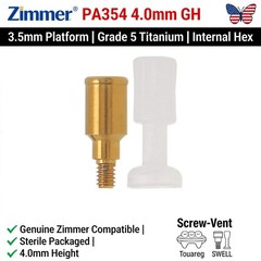 Locator Abutment 1–5mm for Zimmer TSV 3.5/4.5 Compatible MIS Adin Male Caps Tool