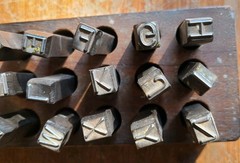 1/4″ & 3/8″ 71pc. Letter & Number Stamp Punch Sets Alloy Steel Metal