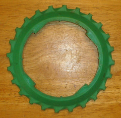Lot of 2 John Deere Lustran B8*24 Plastic Seed Corn Planter Plates (Used)