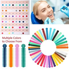 1040 Pcs Dental Orthodontic Ligature Ties Elastic Braces Rubber Bands Ligaduras