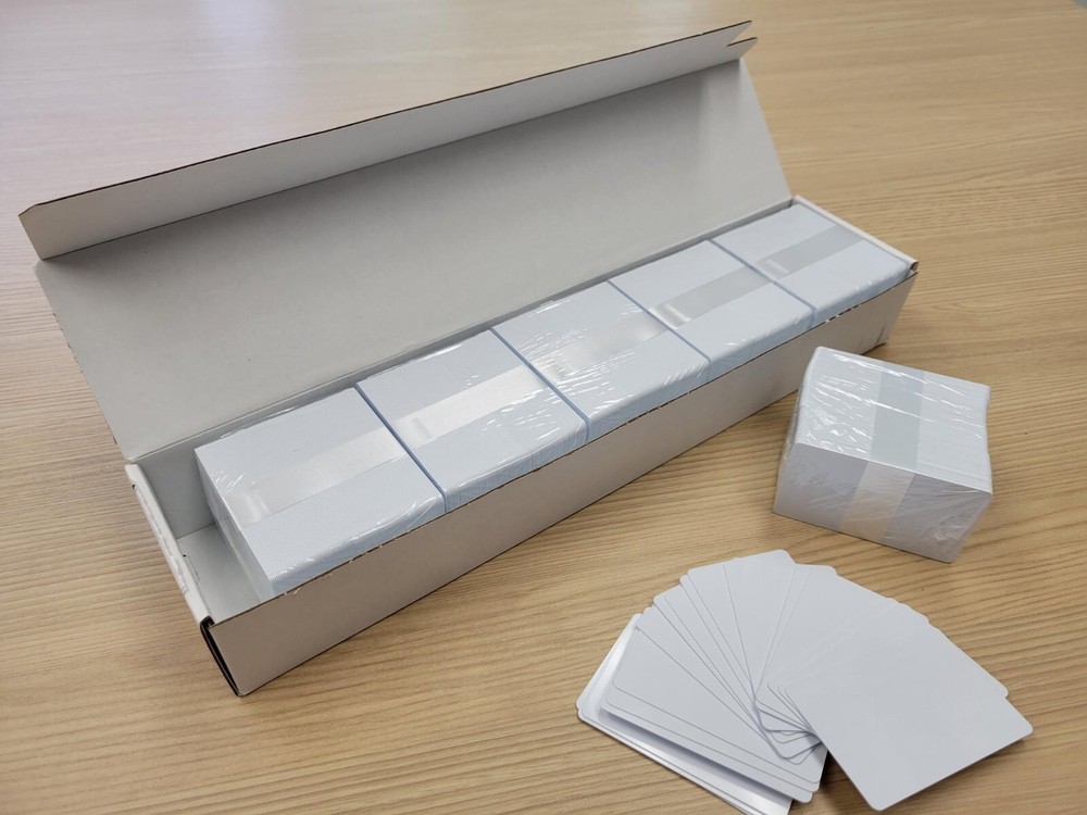 500 HIGH QUALITY PVC BLANK ID CARDS 30 MIL FOR ALL ID PRINTERS