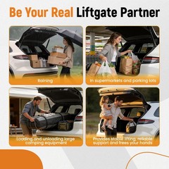Pair Rear Power Hatch Lift Supports for Toyota Highlander Hybrid Bronze LE 2022