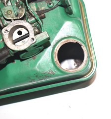 Briggs 5HP Engine Model 130212 * GAS FUEL TANK, CARBURETOR, LEVER LINKAGE * Part
