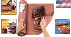 PH PERKHOMY Pink Butcher Paper Roll 18″ X 1200″ (100′) for Smoker BBQ Grilling S