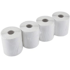 L LIKED 1000 PCS 4″x 6″ Direct Thermal Labels Strong Adhesive 4 Rolls, White