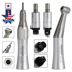 SANDENT Dental Slow Low Speed Handpiece Kit Push/Latch E-type 2/4Holes NSK Style